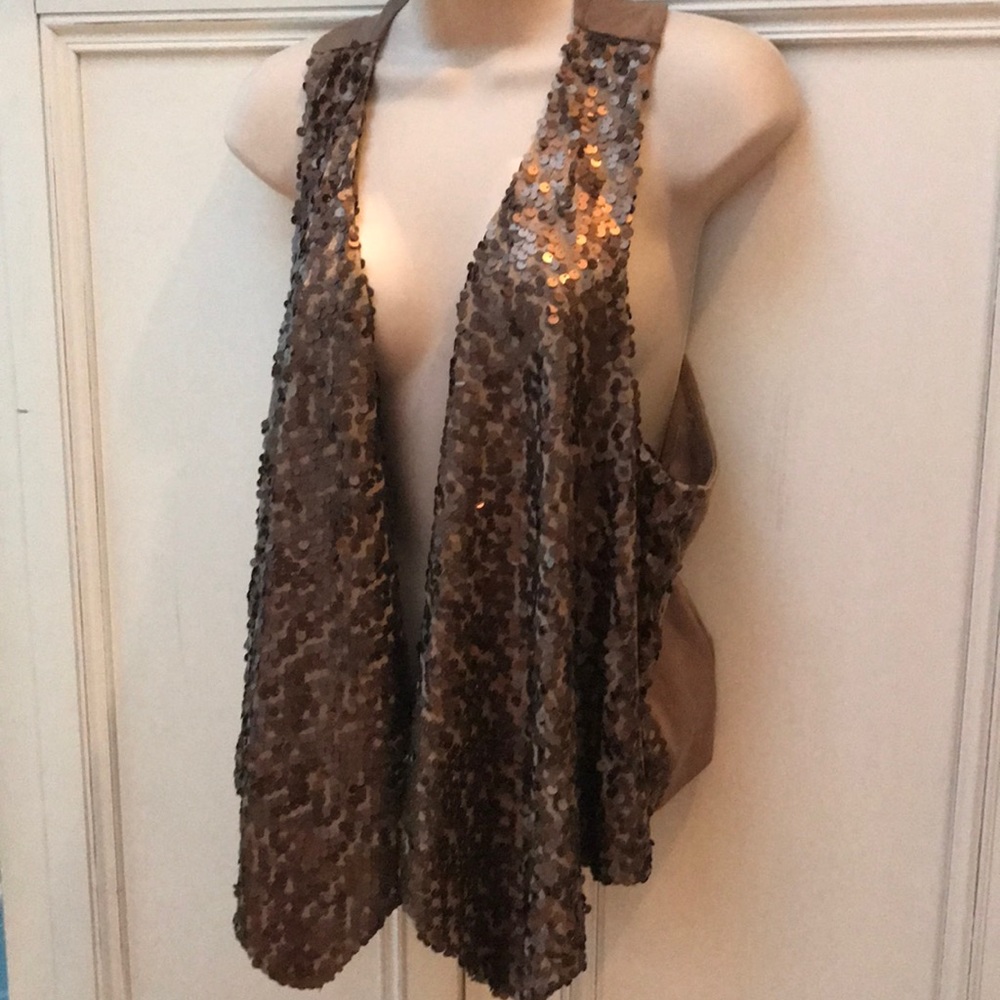 Sequin vest forever 21